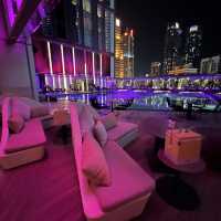 KUALA LUMPUR W HOTEL WETDECK with KLCC view