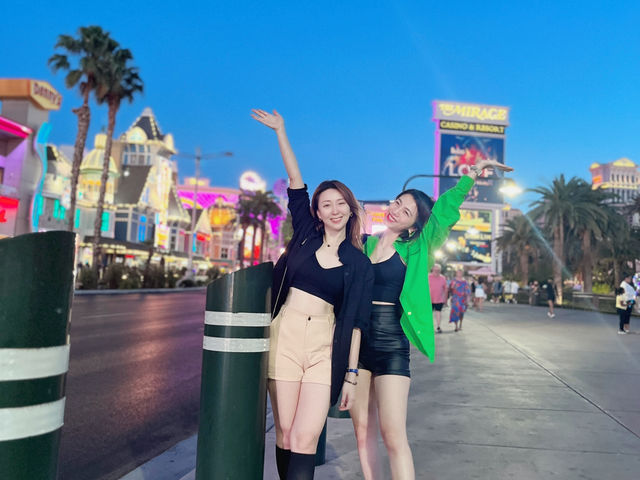 Beautiful Cityscape view at Las Vega Strip 🇺🇸 