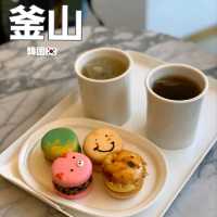 [釜山🇰🇷韓国]トゥンカロンが可愛いカフェ[Pink Gate 핑크게이트]