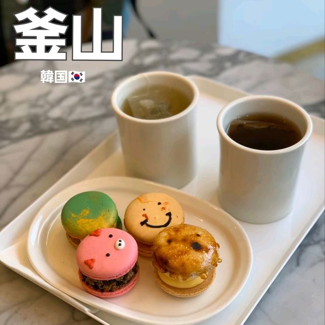 [釜山🇰🇷韓国]トゥンカロンが可愛いカフェ[Pink Gate 핑크게이트]