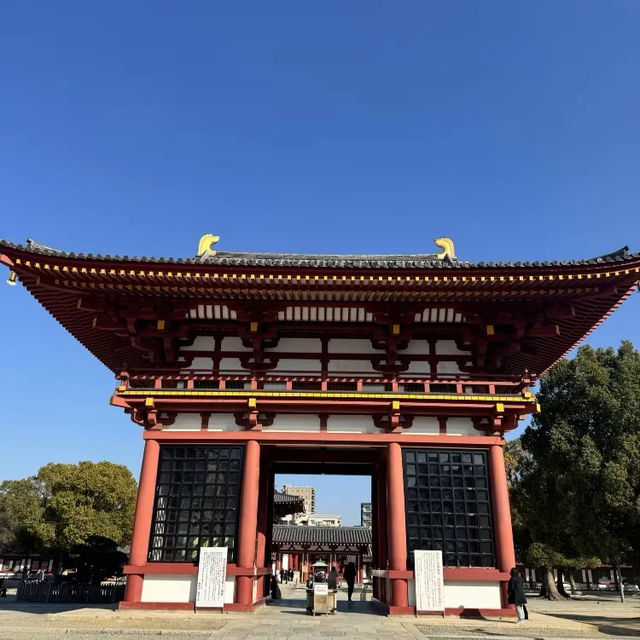 大阪景點推薦：大阪四天王寺，市中心的寧靜古剎