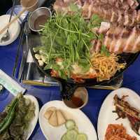 【韓国・ソウル🇰🇷】お肉以外食べ放題！おしゃれミネリサムギョプサル！