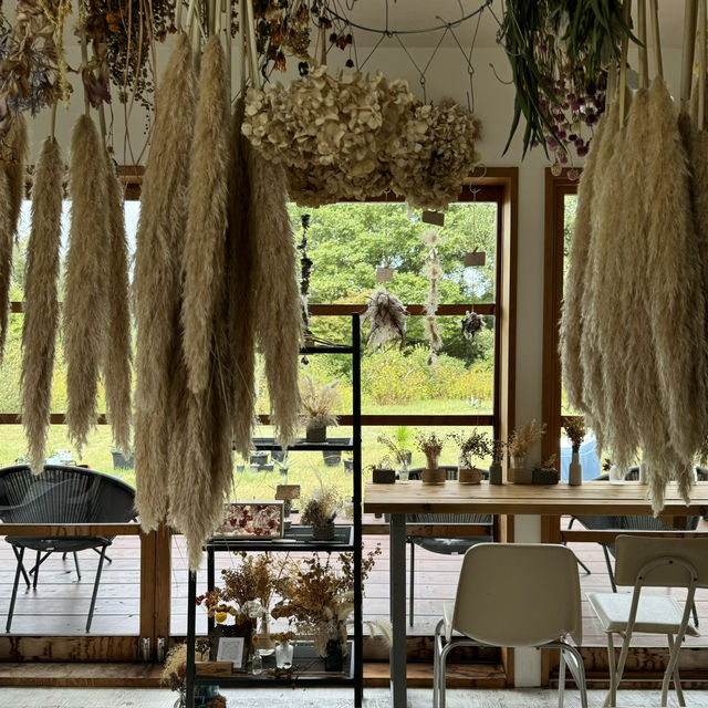 【広島】ドライフラワーカフェ