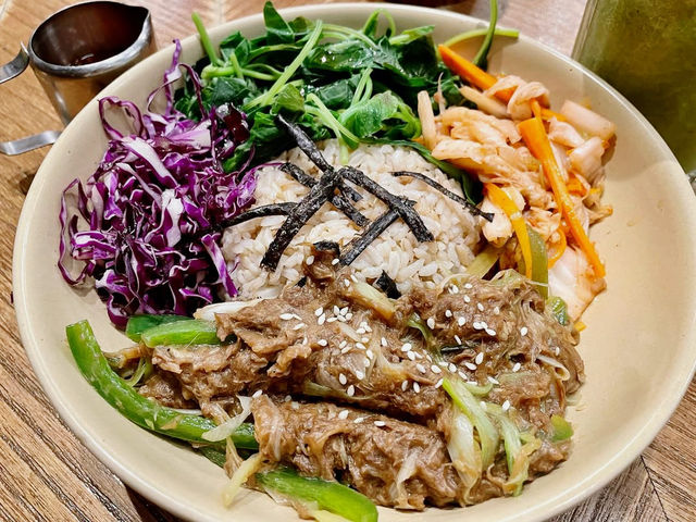 A Green Delight at Burgreens Organic Eatery