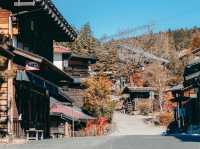 冬日時光機 🚂：2月的日本妻籠宿 穿越江戶時代！