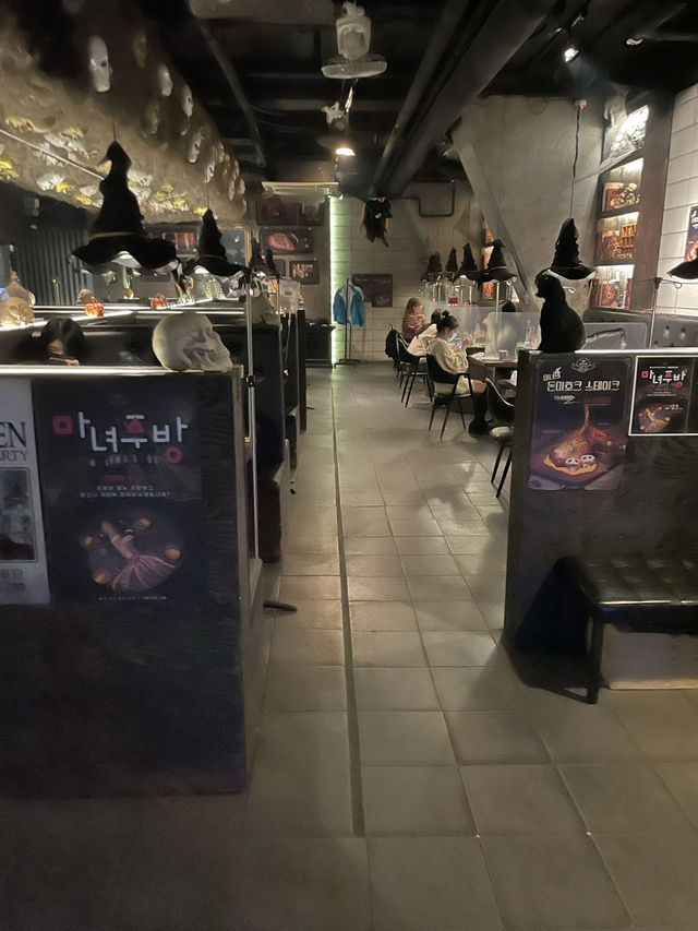 할로윈분위기의 독특한컨셉 마녀주방🧙‍♀️