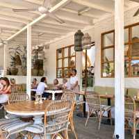 beautiful cafe with vest service