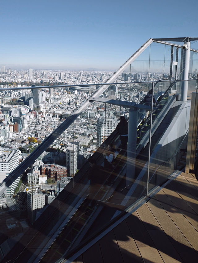 Shibuya Sky โตเกียว 360° แบบตะโกน