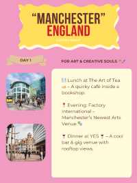 Manchester itinerary 