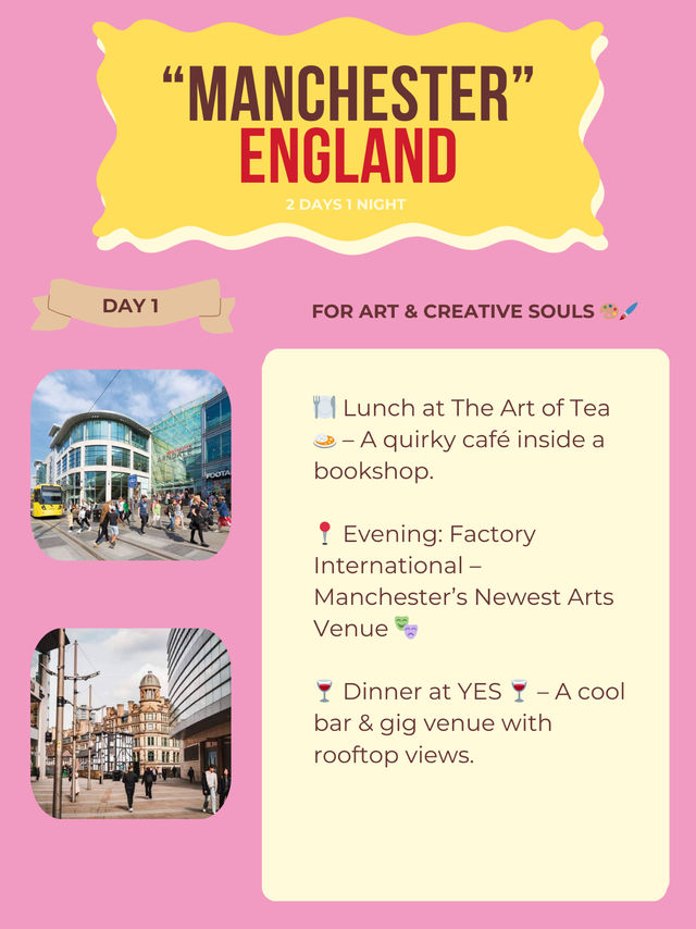 Manchester itinerary 