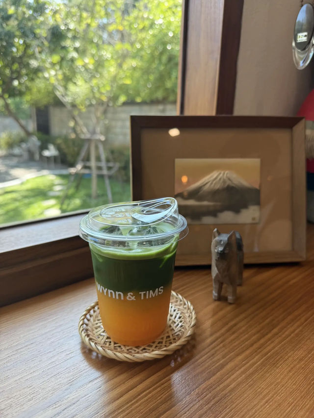 WYNN & TIMS คาเฟ่มัทฉะพรีเมี่ยมย่านสันกำแพง 