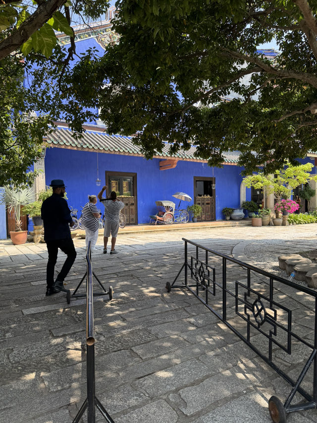 A Glimpse into the Past at the Blue Mansion