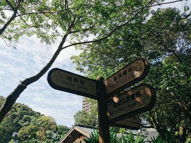 แวะแช่น้ำร้อนที่ Beitou