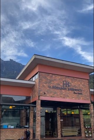 Restaurant with stunning views in Kundasang 