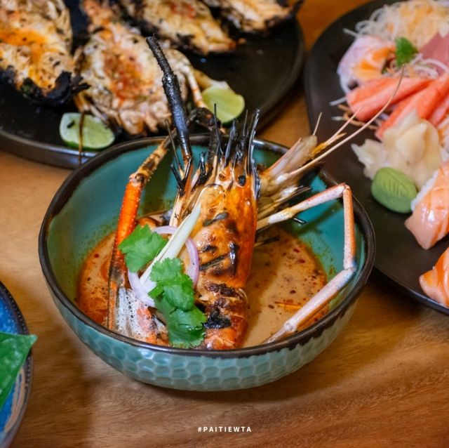 Buffet กุ้งแม่น้ำอยุธยา 😋