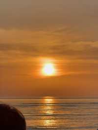 Blissful sunset moment at Gili T