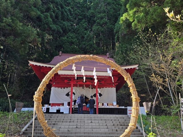 湖の神社⛩️