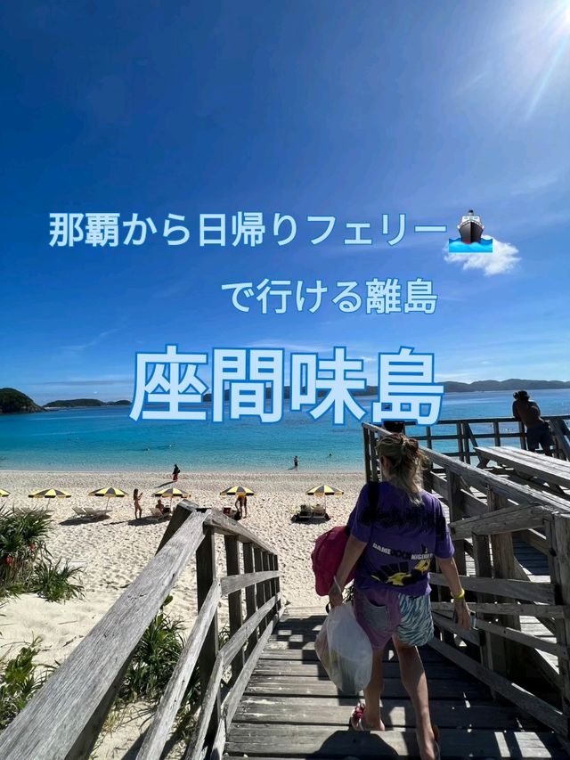 【沖縄】那覇から日帰りフェリーで行ける離島🏝️