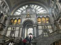 สถานีรถไฟAntwerp สวยสง่าล้ำค่าวัฒนธรรม
