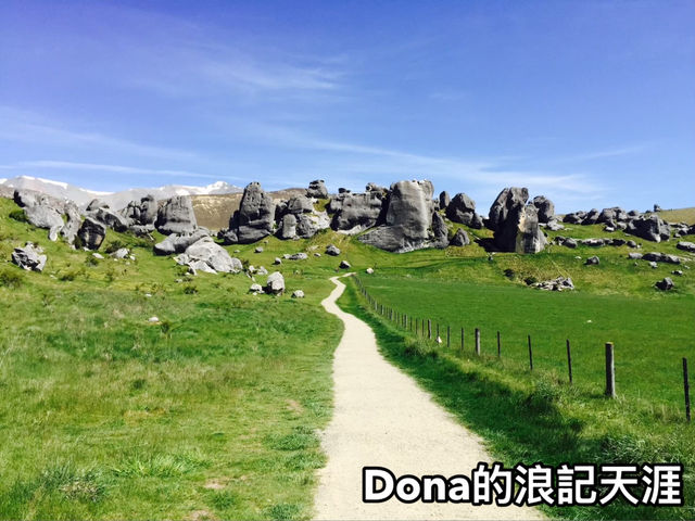 📍紐西蘭南島。巨石陣｜一顆糯米石的祕密｜Castle Hill 的端午奇幻曲