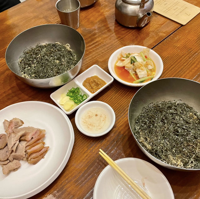 들기름 막국수 원조는 여기지