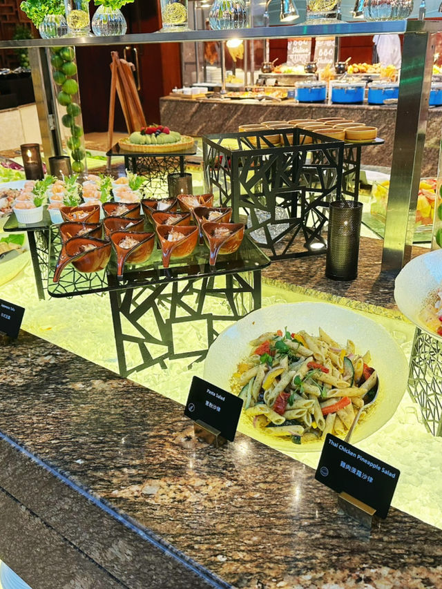 金鐘｜五星級酒店🏨自助餐～港麗酒店的咖啡園