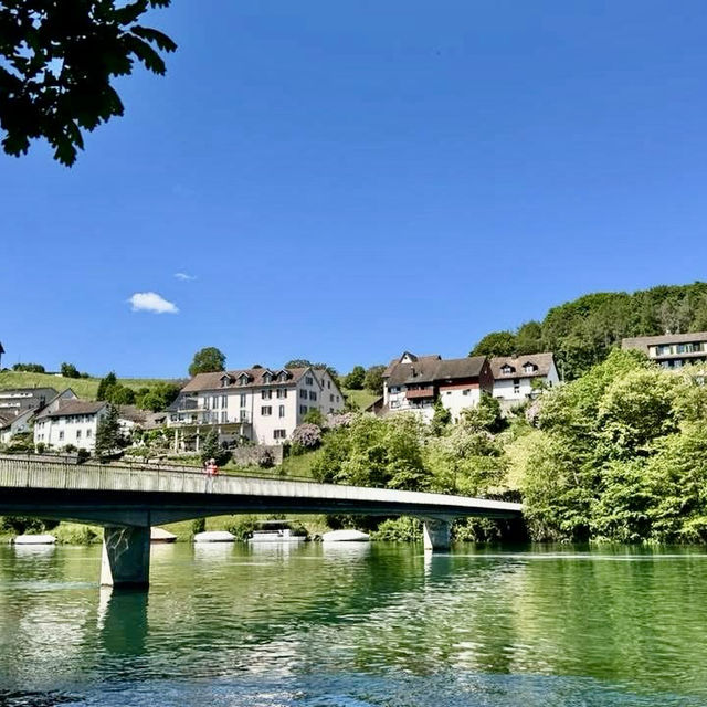壯觀迷人的瀑布～瑞士萊茵瀑布 Rheinfall 