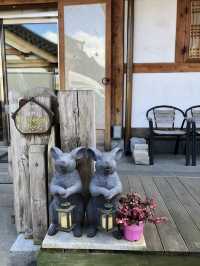 The morning at Jeonju Hanok Village