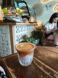 Sipping Serenity with a Warm Latte in Jakarta