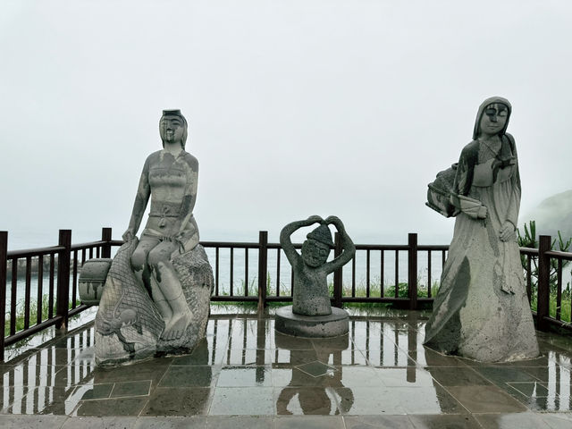☔️ 비오는 날, 송악산 일제 해안동굴진지 