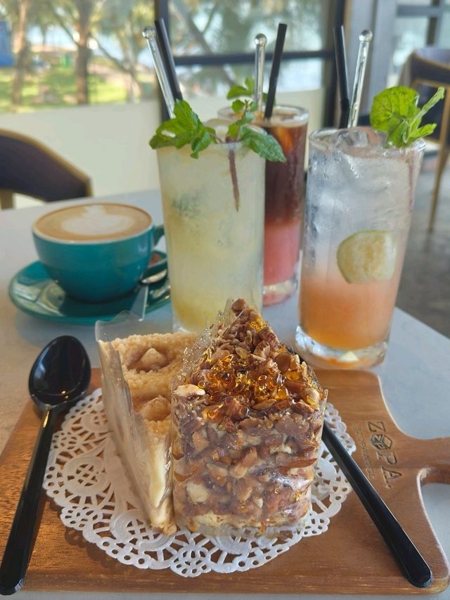 Cake, Coffee, and the Calmest View in PD