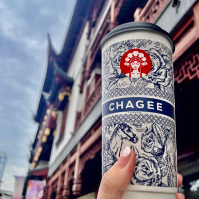 🇨🇳高端國風現製奶茶「CHAGEE霸王茶姬」