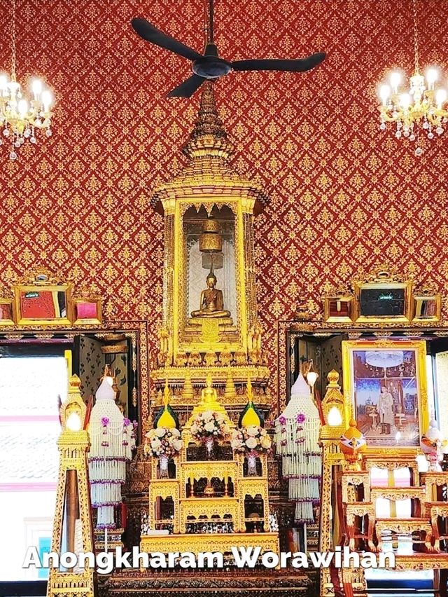 วัดอนงคารามวรวิหาร พระพุทธรูปปางมารวิชัยพระจุลนาค