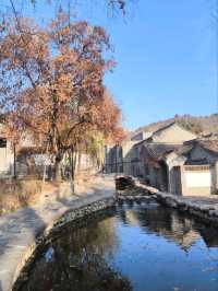 Gubei water town ในวันใบไม้เปลี่ยนสี