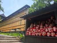 Katsuo-ji  temple at Osaka - Red daruma Doll