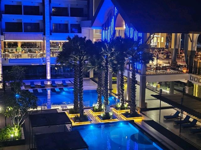Night View From Room. 