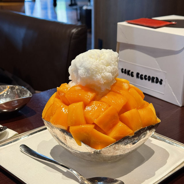 더 오르기 전에 드세요! 신라호텔 망고빙수