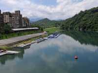 Explore the Bitan Suspension Bridge at Xindian, New Taipei City, Taiwan