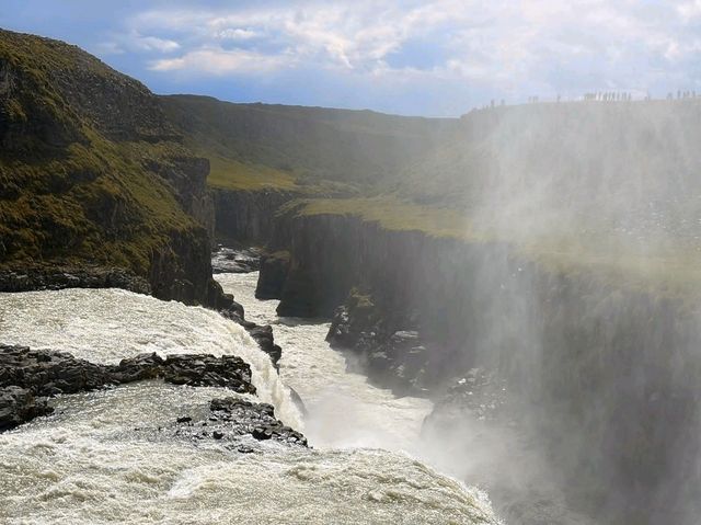 冰島 | Gullfoss Waterfall 冰島最壯麗的黃金瀑布