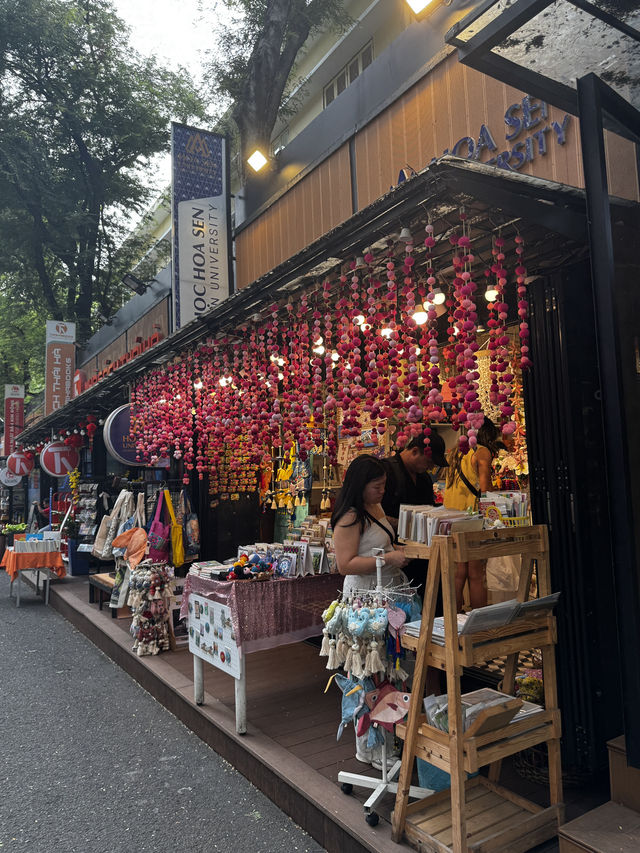 Bookstreet in Ho Chi Minh