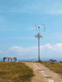 A peaceful waterfront space that offers breathtaking views of Mutsu Bay and passing cruise ships