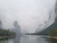 Breathtaking Li River (漓江) scenery
