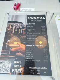 ร้านกาแฟสำหรับคอกาแฟ ในศรีราชา MINIMAL ☕️