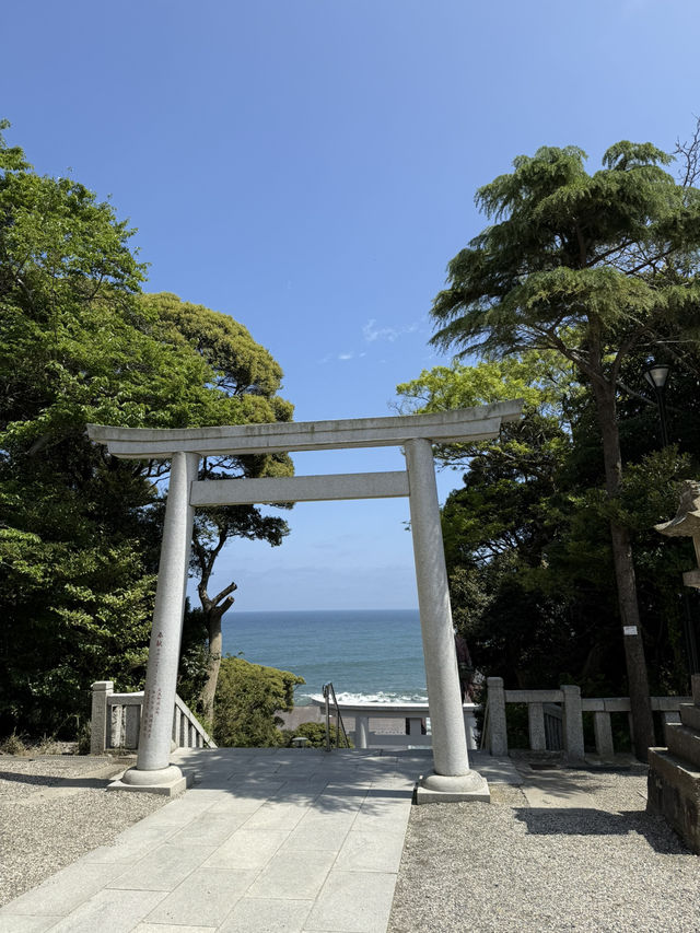 磯濱の絕景--茨城縣 大洗磯前神社