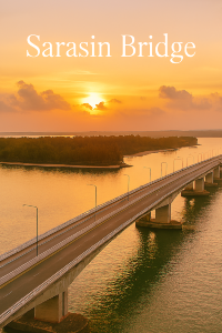 📍 Sarasin Bridge, Phuket-Krabi Sunset Escape