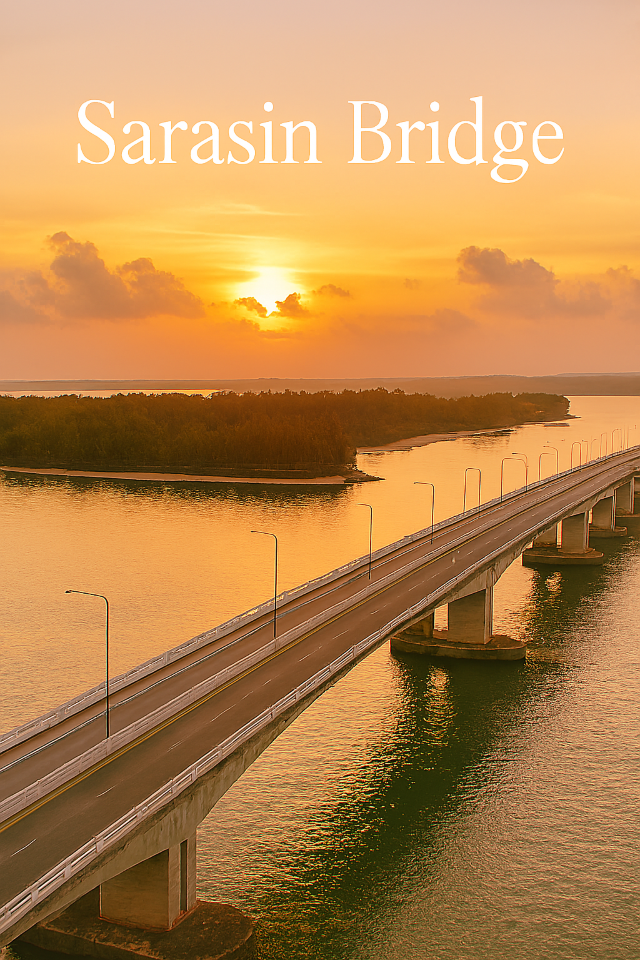 📍 Sarasin Bridge, Phuket-Krabi Sunset Escape