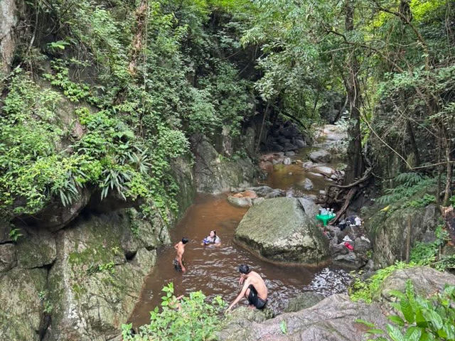 น้ำตกชันตาเถร บางพระ ชลบุรี 💦🌳