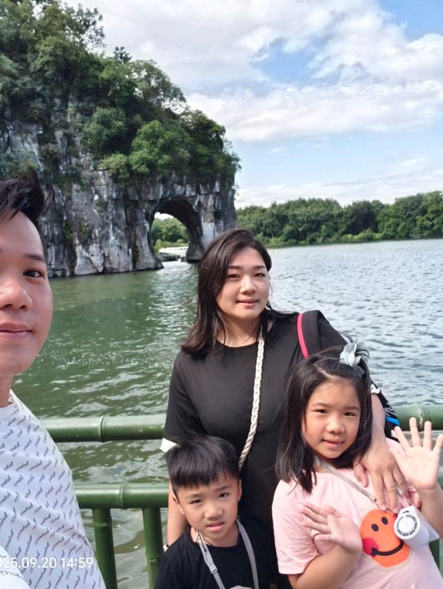 親子旅遊必去象鼻山景區🥳