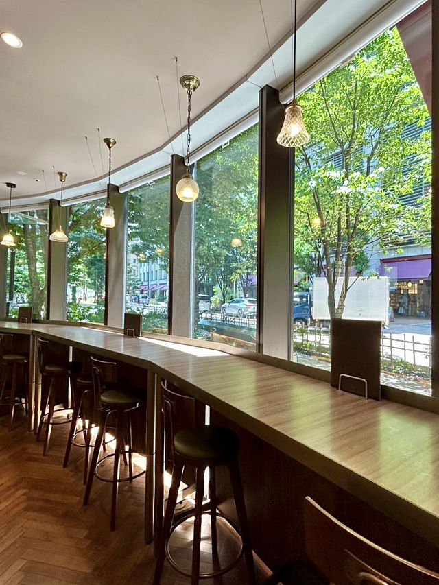 🥞 A Lush Café Escape in Nihonbashi – ISHIYA Nihonbashi