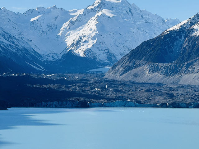 紐西蘭 塔斯曼冰河Tasman Glacier View near the lake